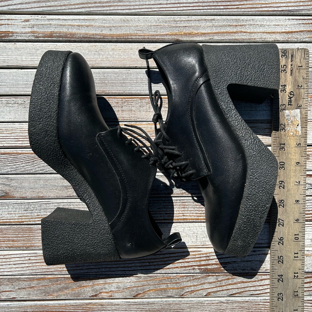 No brand black ankle boots